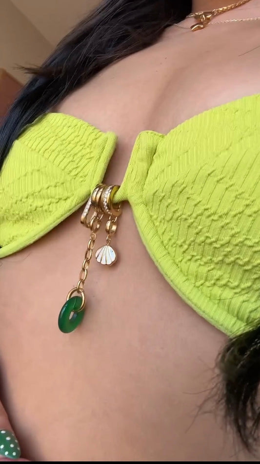 Bikini Charms, Swimsuit Jewelry, Beach Accessories, Influencer, body jewelry