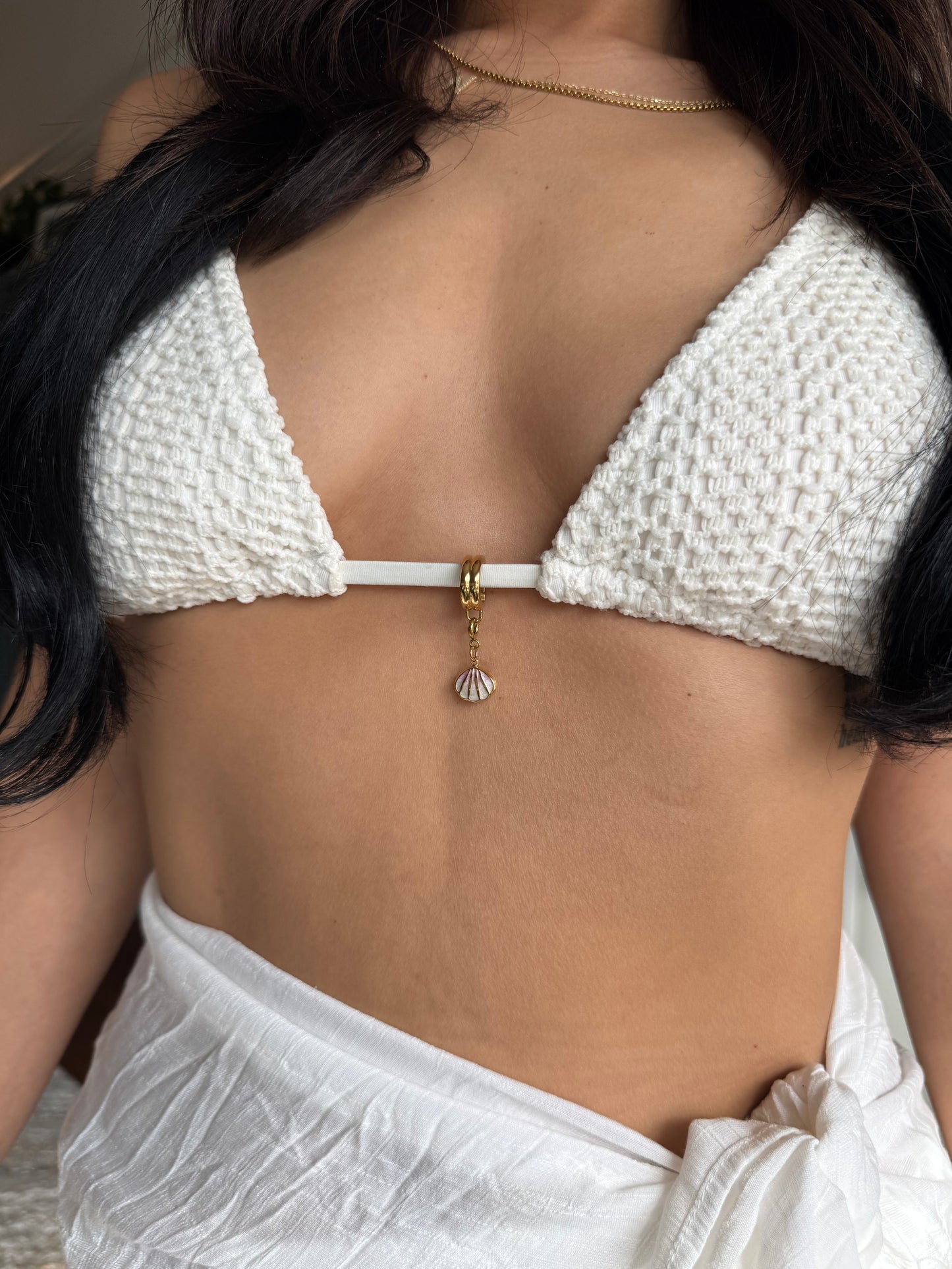 Bikini Charms, Swimsuit Jewelry, Summer Accessories, Waterproof, Tarnish proof, Shell Charm