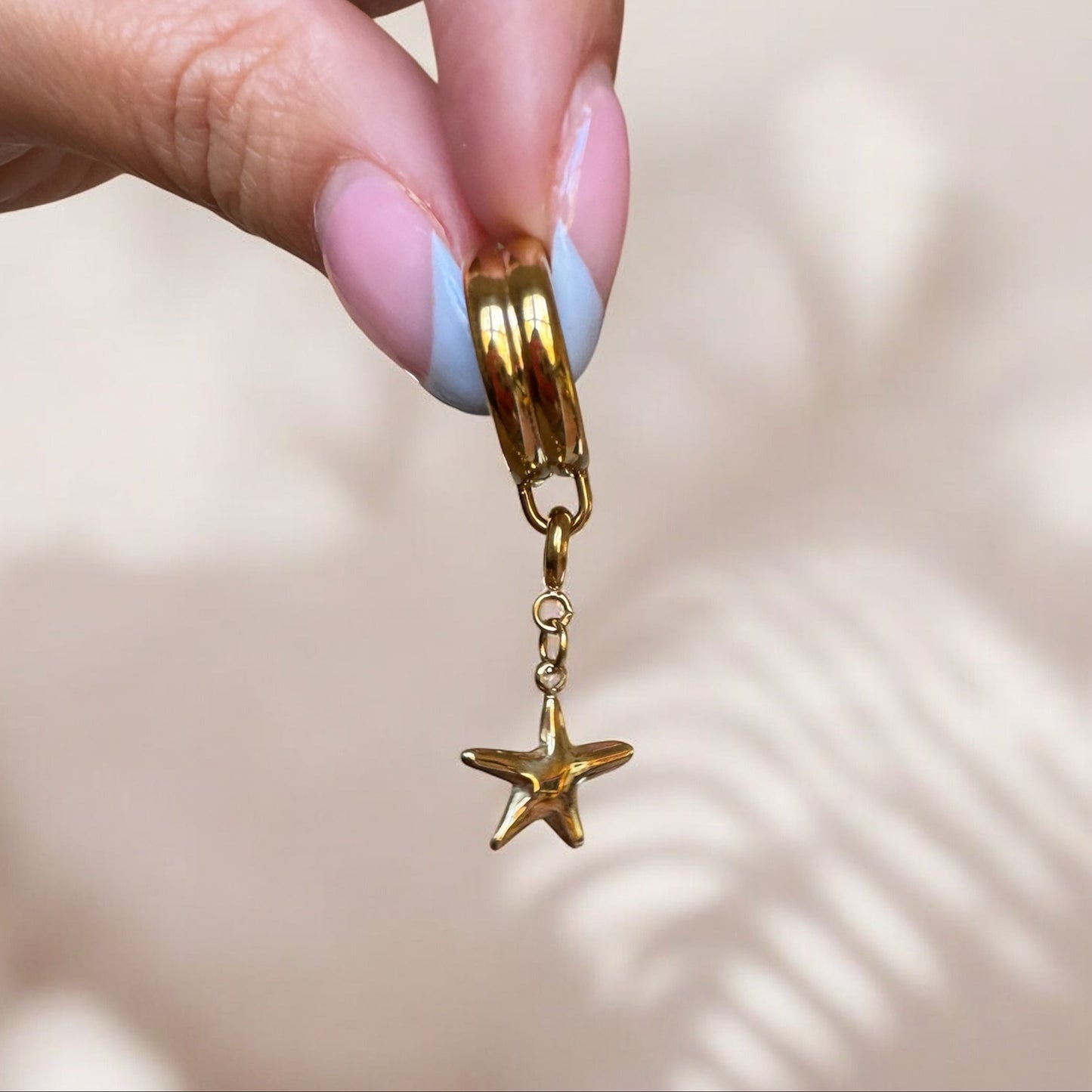 Bikini Charm Starfish, Gold Swimsuit Jewelry, Summer Accessories